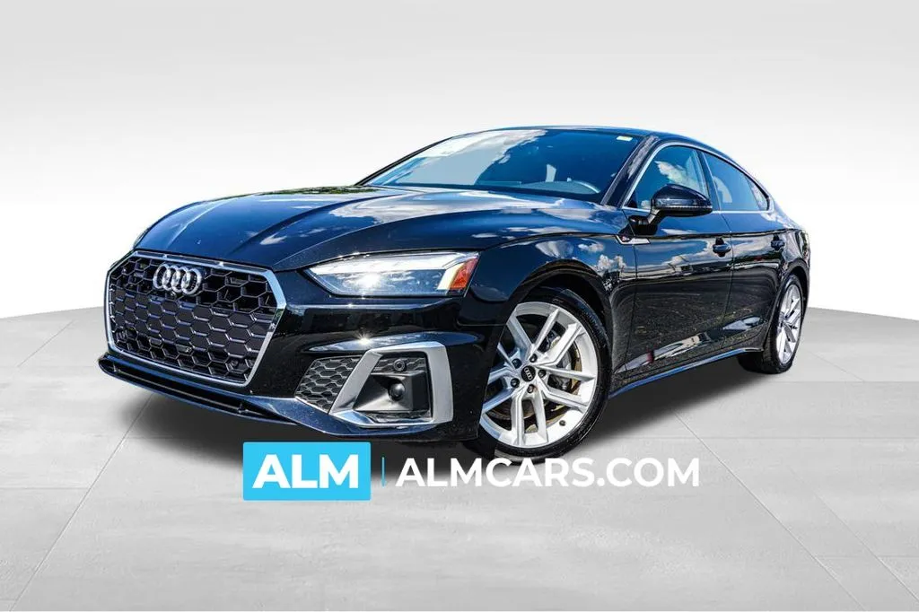 Black 2024 Audi A5 Sportback 45 S line Premium Plus for sale in Kennesaw, GA