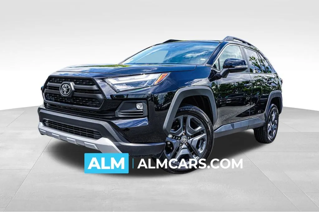 Black 2024 Toyota RAV4 Adventure for sale in Kennesaw, GA