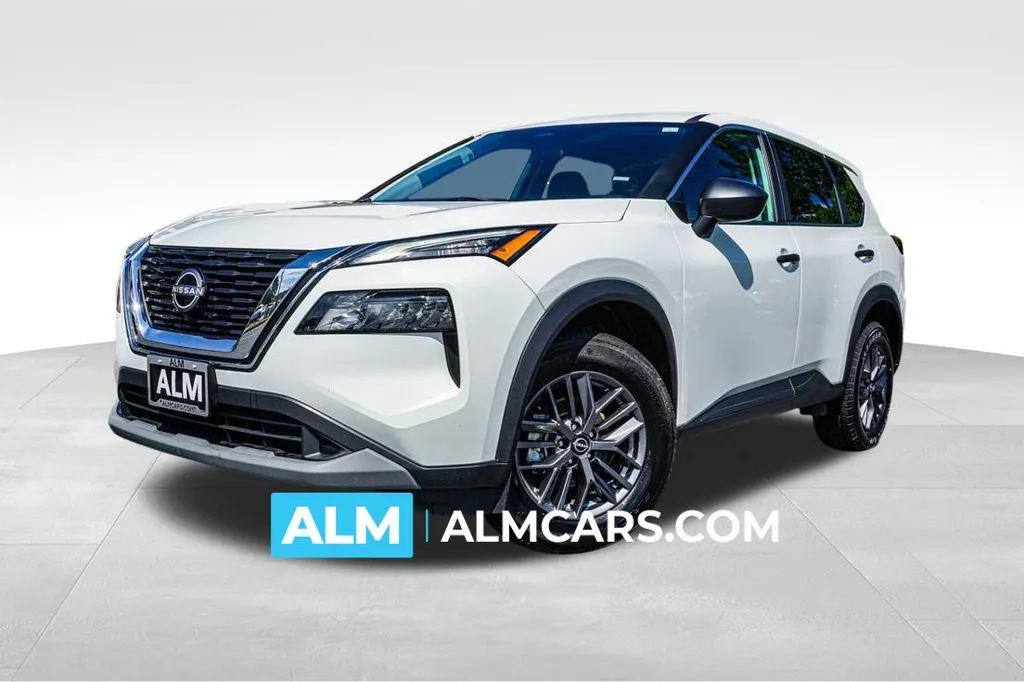 White 2023 Nissan Rogue S for sale in Kennesaw, GA