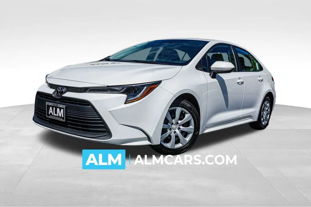 White 2023 Toyota Corolla LE for sale in Kennesaw, GA