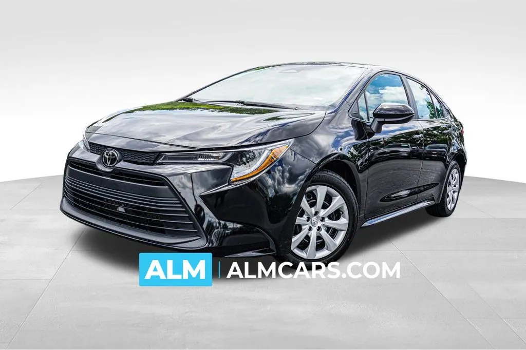 Black 2023 Toyota Corolla LE for sale in Kennesaw, GA