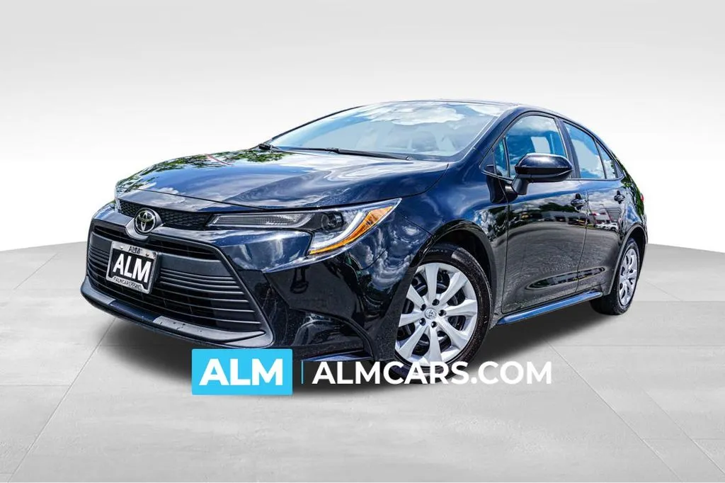 Black 2023 Toyota Corolla LE for sale in Kennesaw, GA