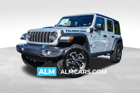 Silver 2024 Jeep Wrangler Rubicon 4xe for sale in Kennesaw, GA