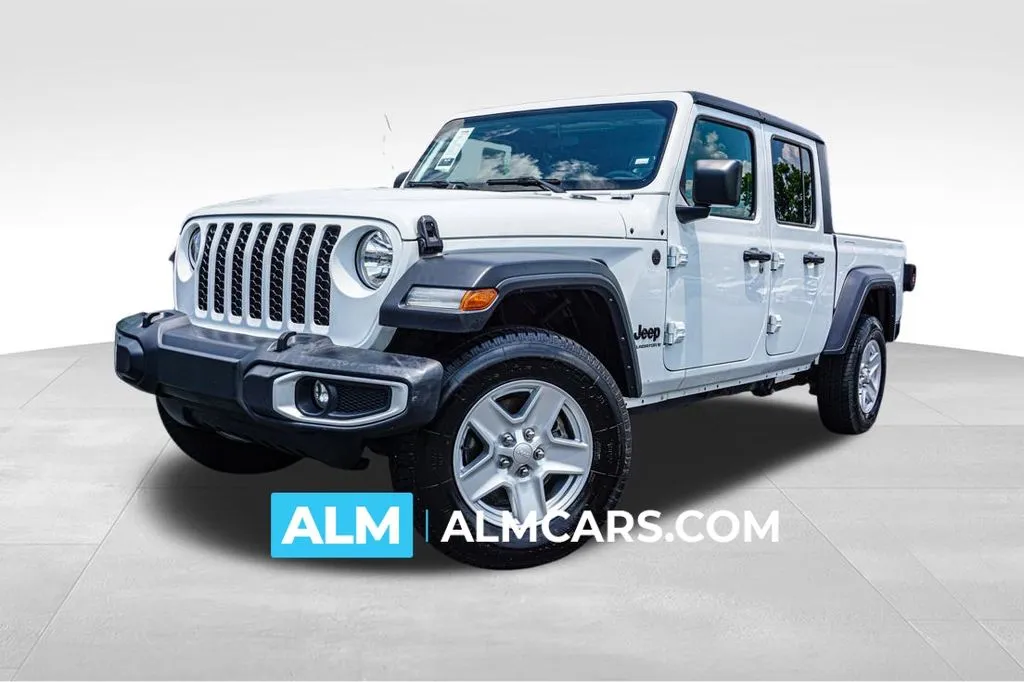 White 2023 Jeep Gladiator Sport for sale in Kennesaw, GA