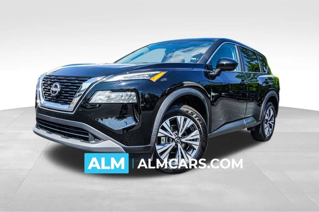 Black 2023 Nissan Rogue SV for sale in Kennesaw, GA