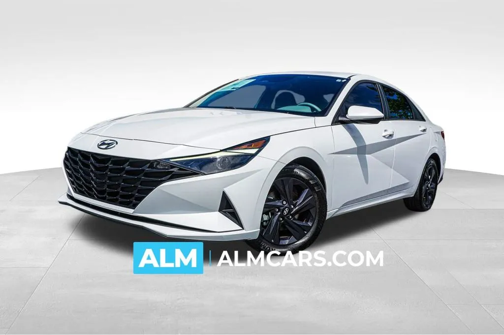 White 2021 Hyundai Elantra SEL for sale in Kennesaw, GA