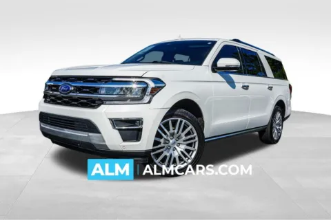 White 2022 Ford Expedition Max Limited for sale in Kennesaw, GA