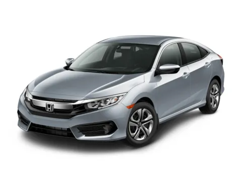 Silver 2018 Honda Civic LX for sale in Kennesaw, GA