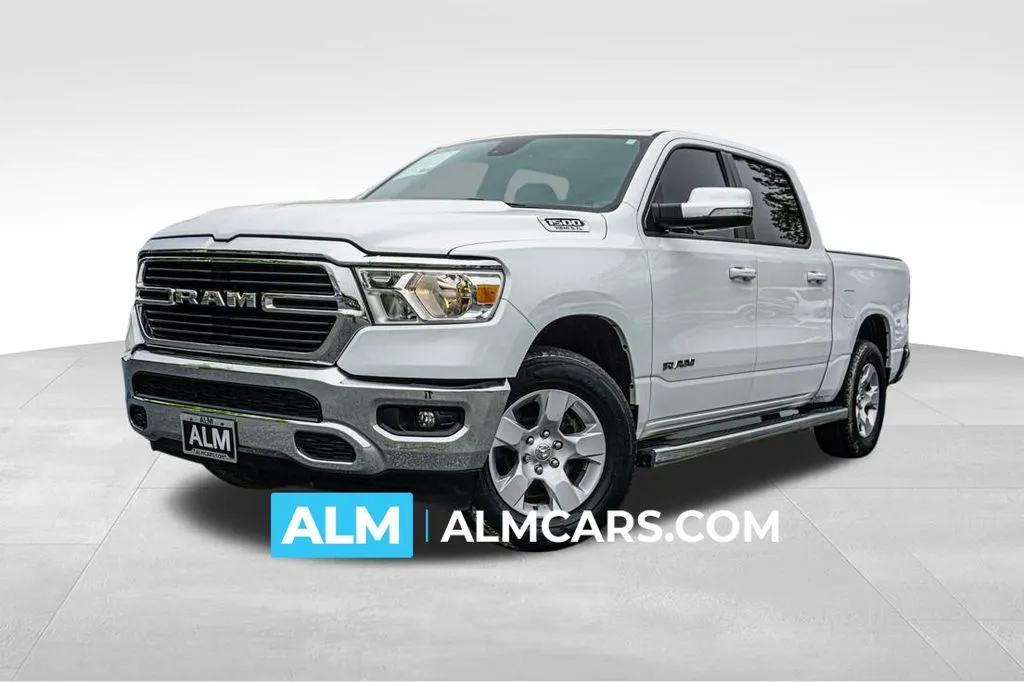 White 2021 Ram 1500 Big Horn/Lone Star for sale in Kennesaw, GA