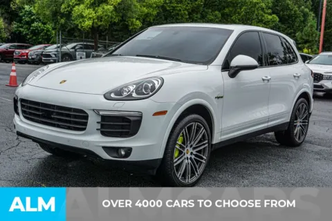 Another view of 2017 Porsche Cayenne E-Hybrid S Platinum Edition for sale in Kennesaw, GA at ALM Kennesaw
