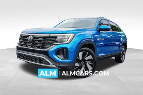 Blue 2024 Volkswagen Atlas Cross Sport 2.0T SE w/Technology for sale in Kennesaw, GA