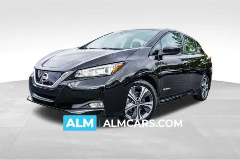 Black 2018 Nissan Leaf SV for sale in Kennesaw, GA