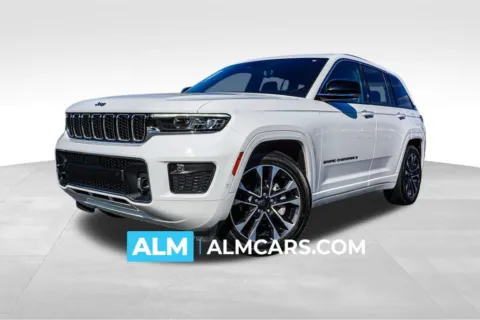 White 2023 Jeep Grand Cherokee Overland for sale in Kennesaw, GA