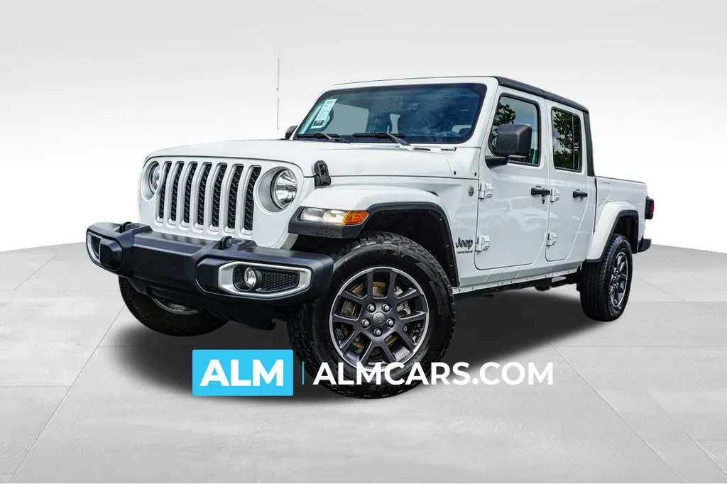 White 2023 Jeep Gladiator Overland for sale in Kennesaw, GA