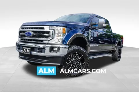 Blue 2020 Ford F-250SD Lariat for sale in Kennesaw, GA