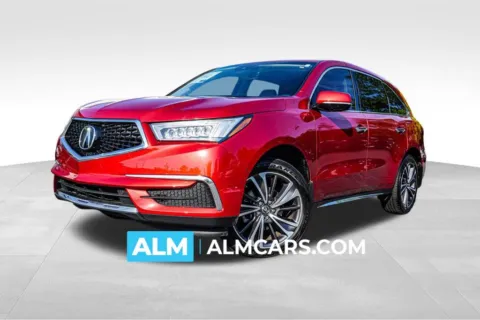 Red 2020 Acura MDX Technology for sale in Kennesaw, GA