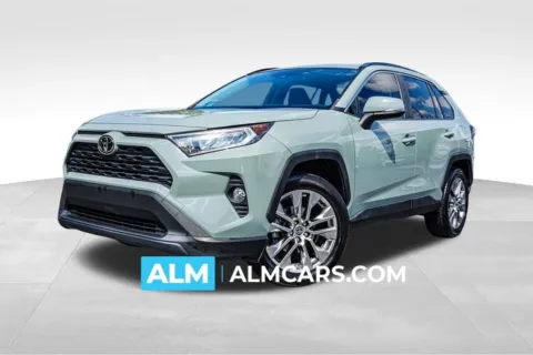 Red 2020 Toyota RAV4 XLE Premium for sale in Kennesaw, GA