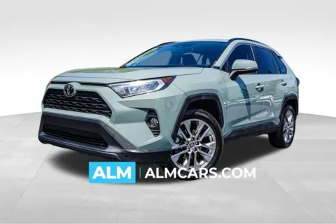 Red 2020 Toyota RAV4 XLE Premium for sale in Kennesaw, GA