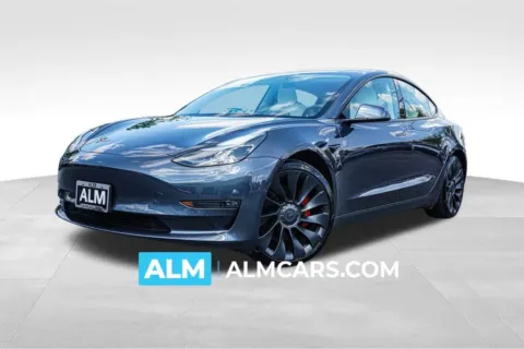 Silver 2022 Tesla Model 3 Performance for sale in Kennesaw, GA