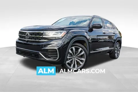 Black 2021 Volkswagen Atlas Cross Sport 3.6L V6 SEL Premium R-Line for sale in Kennesaw, GA