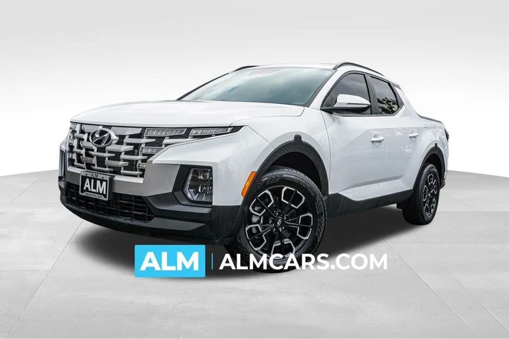 White 2022 Hyundai Santa Cruz SEL Premium for sale in Kennesaw, GA