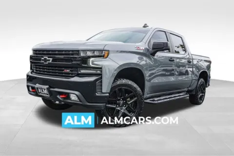 Gray 2021 Chevrolet Silverado 1500 LT Trail Boss for sale in Kennesaw, GA
