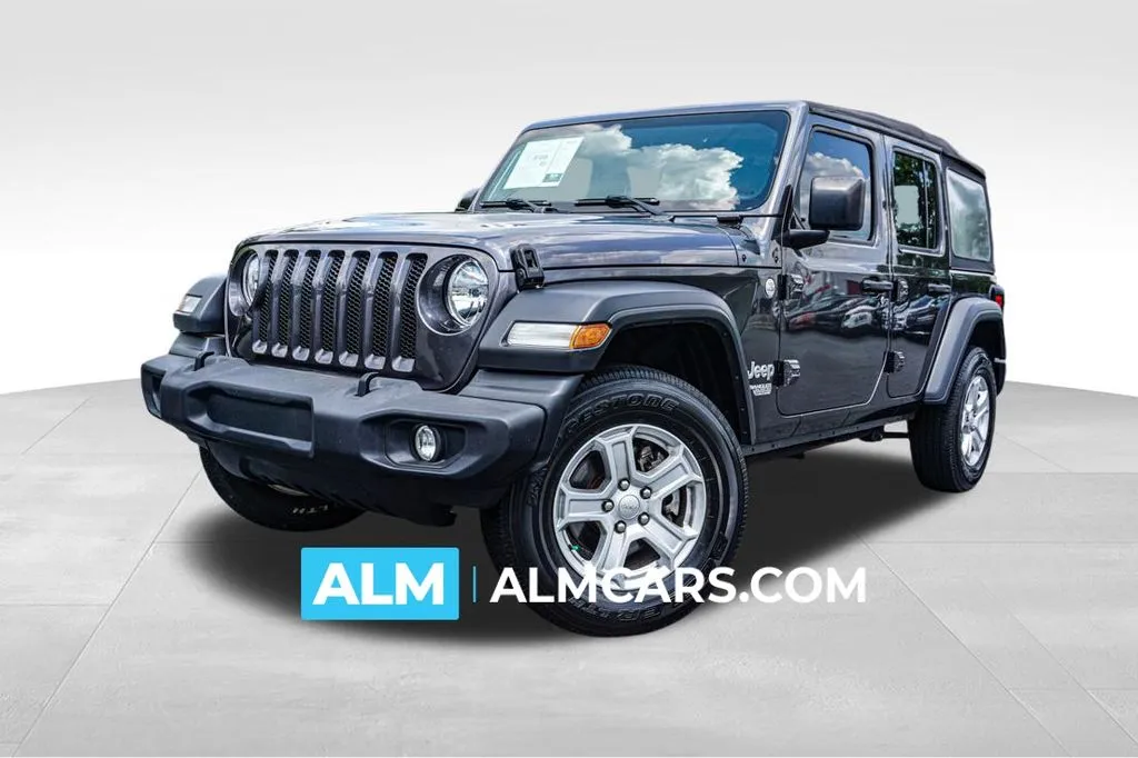 Gray 2018 Jeep Wrangler Unlimited Sport for sale in Kennesaw, GA