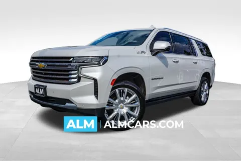 White 2022 Chevrolet Suburban High Country for sale in Kennesaw, GA