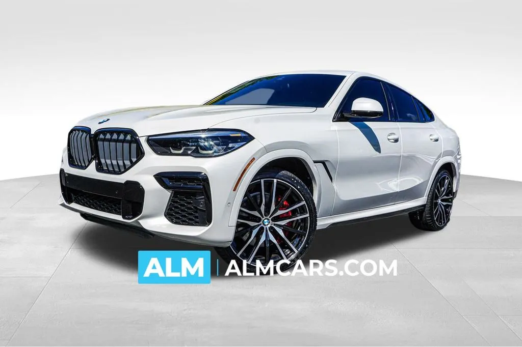 White 2022 BMW X6 xDrive40i for sale in Kennesaw, GA