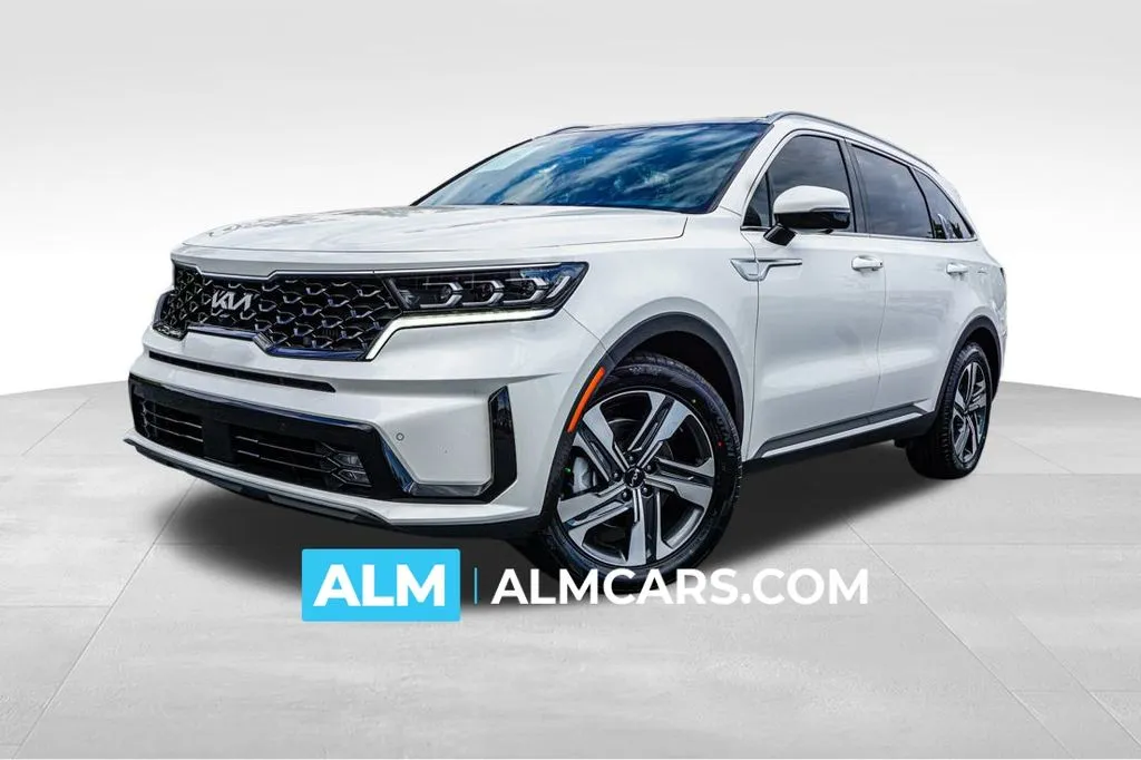 White 2022 Kia Sorento Plug-In Hybrid SX Prestige for sale in Kennesaw, GA