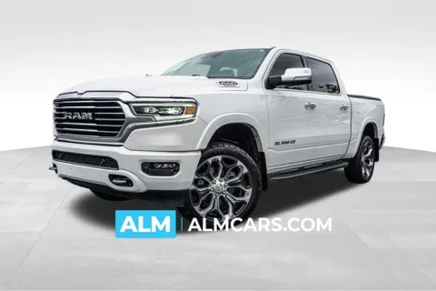 White 2022 Ram 1500 Laramie Longhorn for sale in Kennesaw, GA