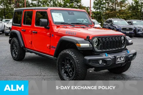 More photos of 2024 Jeep Wrangler Willys 4xe at ALM Kennesaw, GA