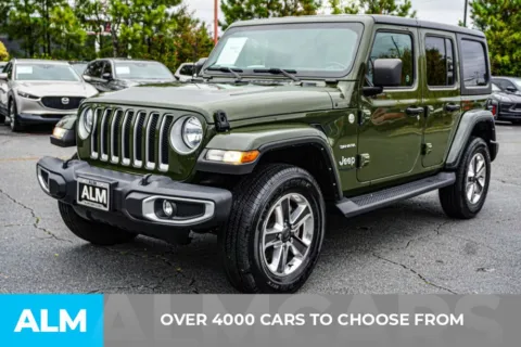 Another view of 2021 Jeep Wrangler Unlimited Sahara for sale in Kennesaw, GA at ALM Kennesaw