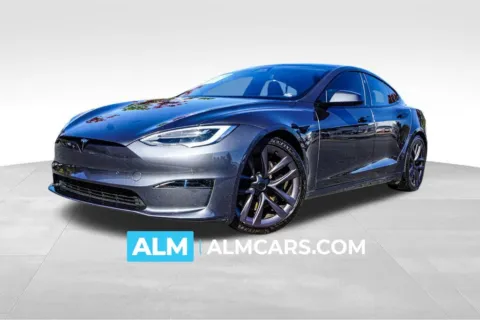 Silver 2021 Tesla Model S Plaid for sale in Kennesaw, GA