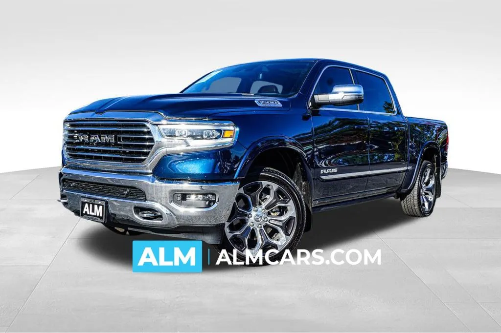 Blue 2023 Ram 1500 Laramie Longhorn for sale in Kennesaw, GA