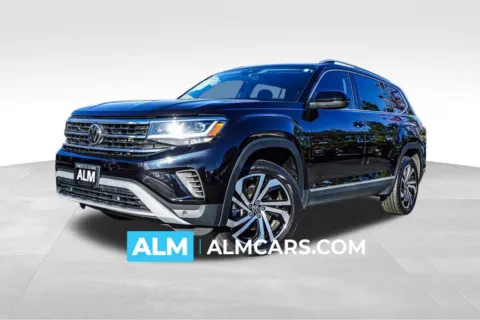 Black 2023 Volkswagen Atlas SEL for sale in Kennesaw, GA