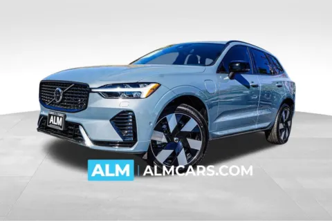 Gray 2024 Volvo XC60 Recharge Plug-In Hybrid T8 Plus Dark Theme for sale in Kennesaw, GA