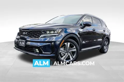 Blue 2023 Kia Sorento Plug-In Hybrid SX Prestige for sale in Kennesaw, GA