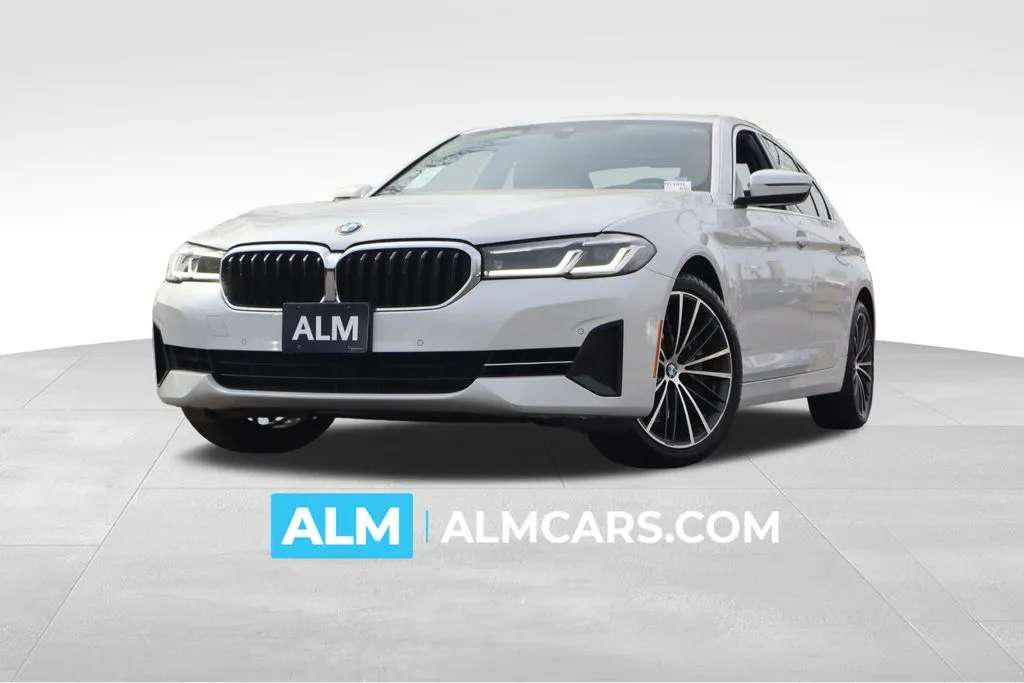 White 2023 BMW 5 Series 540i xDrive for sale in Duluth, GA