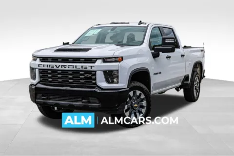 White 2023 Chevrolet Silverado 2500HD Custom for sale in Duluth, GA
