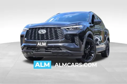 Black 2025 INFINITI QX60 LUXE for sale in Duluth, GA