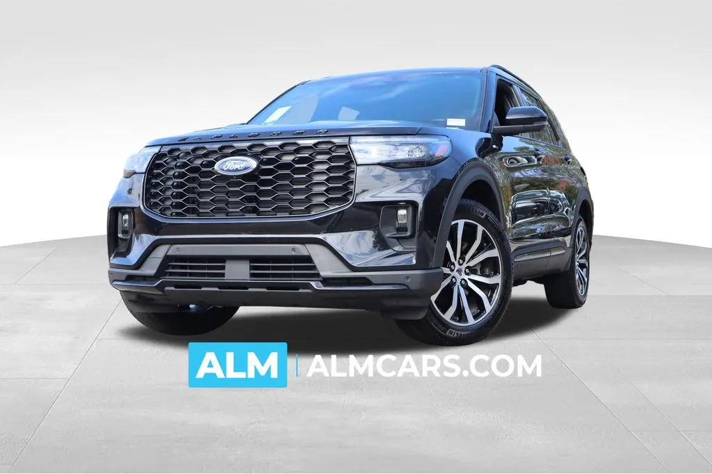 Black 2025 Ford Explorer ST-Line for sale in Duluth, GA