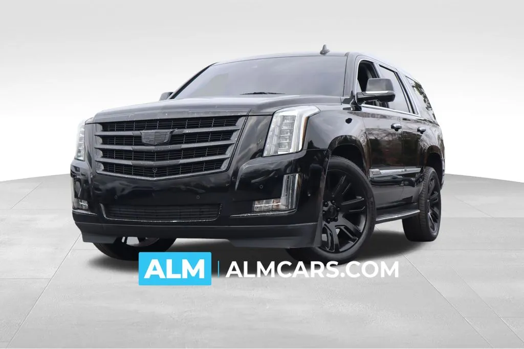 Black 2017 Cadillac Escalade Luxury for sale in Duluth, GA