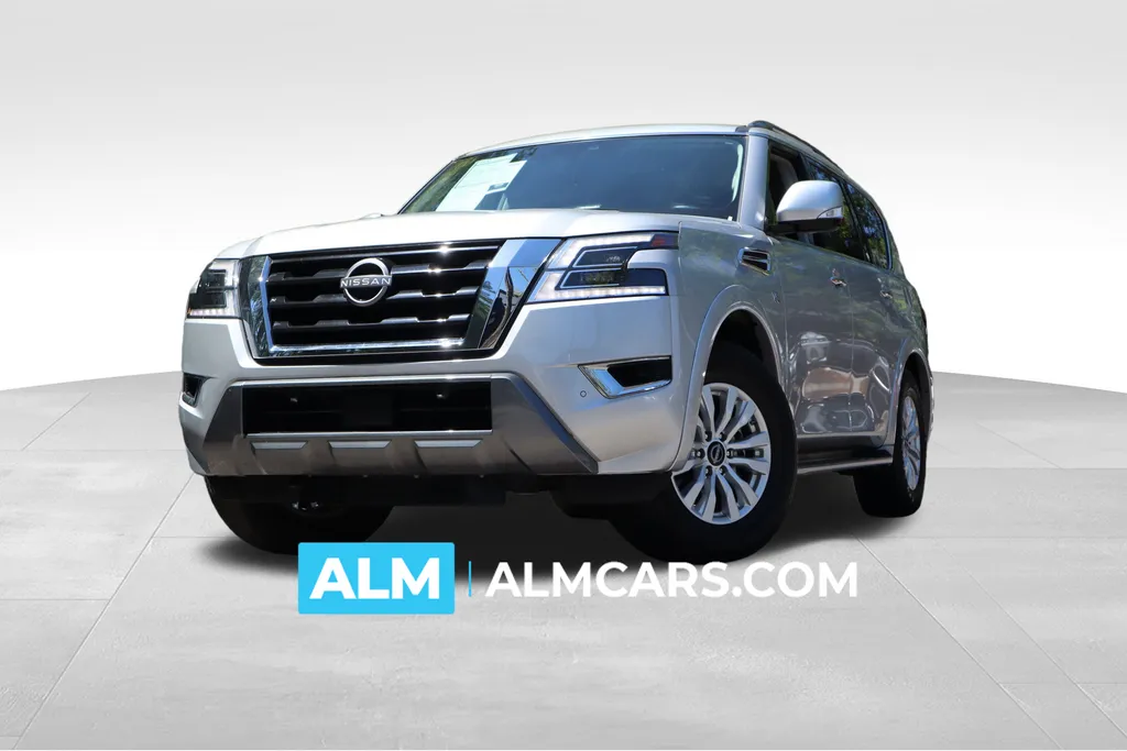 Silver 2021 Nissan Armada SV for sale in Duluth, GA