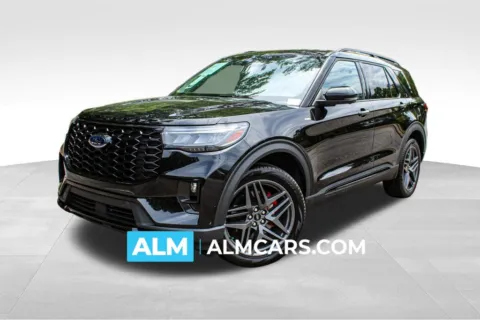Black 2025 Ford Explorer ST-Line for sale in Duluth, GA