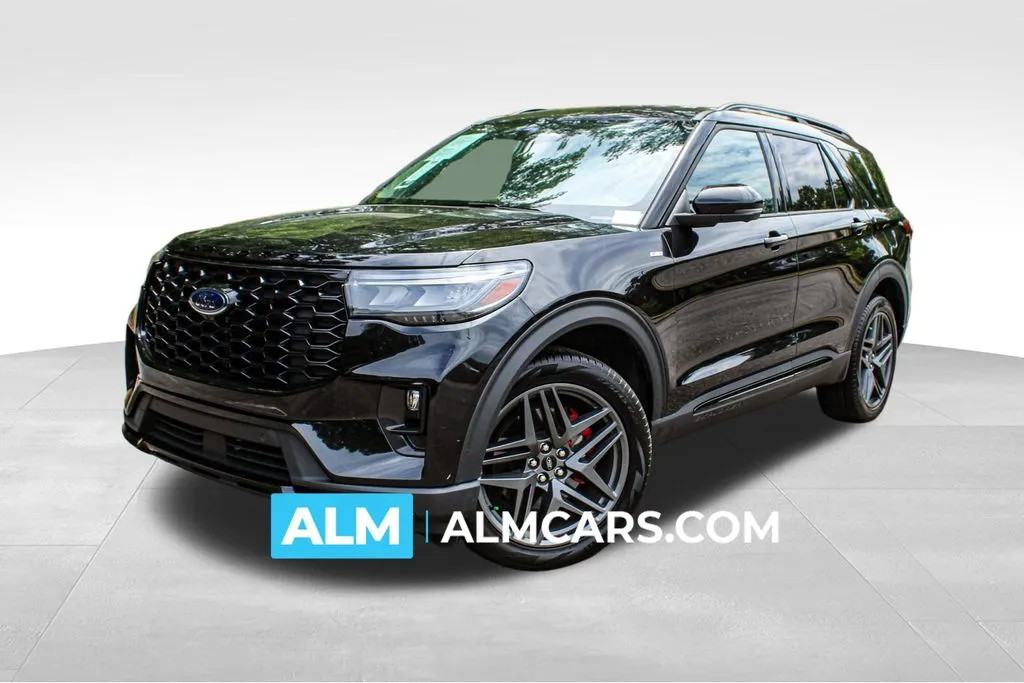 Black 2025 Ford Explorer ST-Line for sale in Duluth, GA