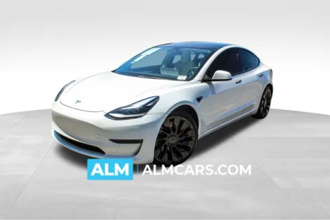 White 2022 Tesla Model 3 Performance for sale in Duluth, GA