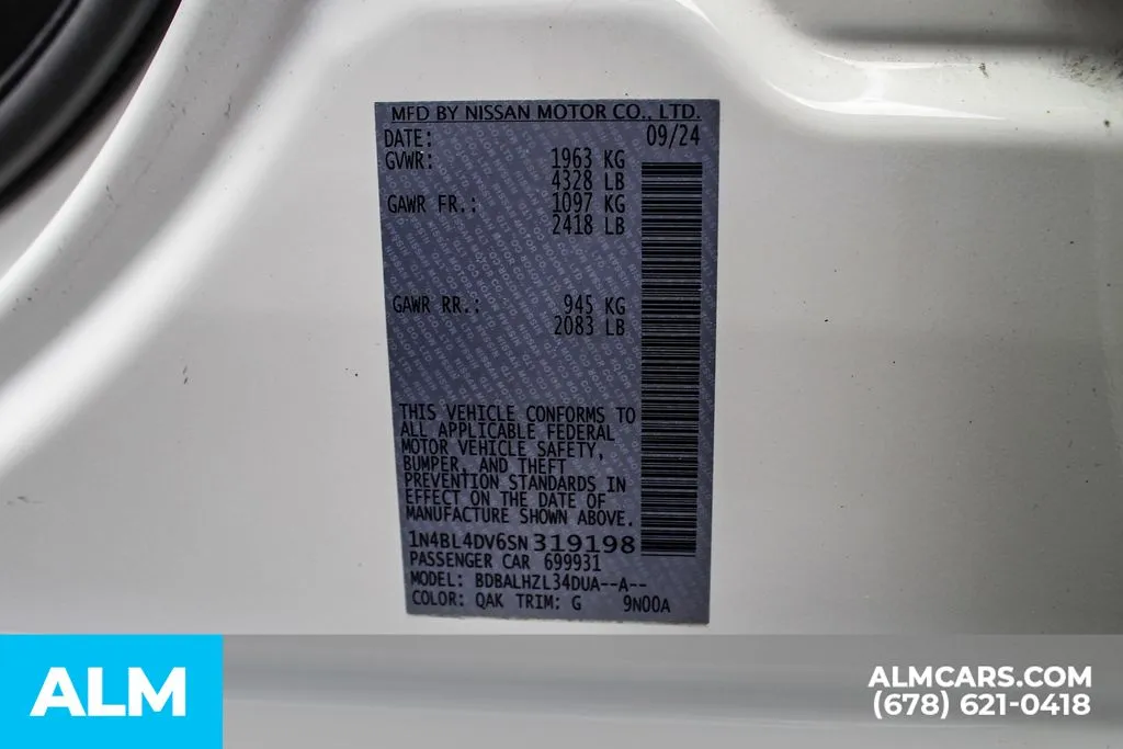 2025 Nissan Altima SV - Photo 31