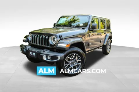 Gray 2025 Jeep Wrangler Sahara for sale in Duluth, GA