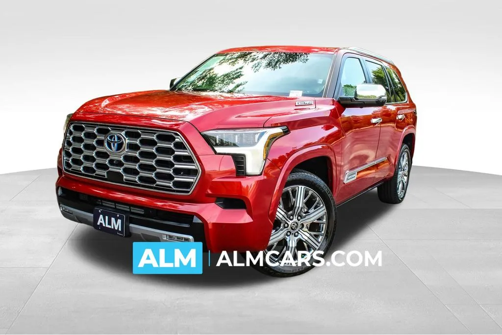 Red 2024 Toyota Sequoia Capstone for sale in Duluth, GA